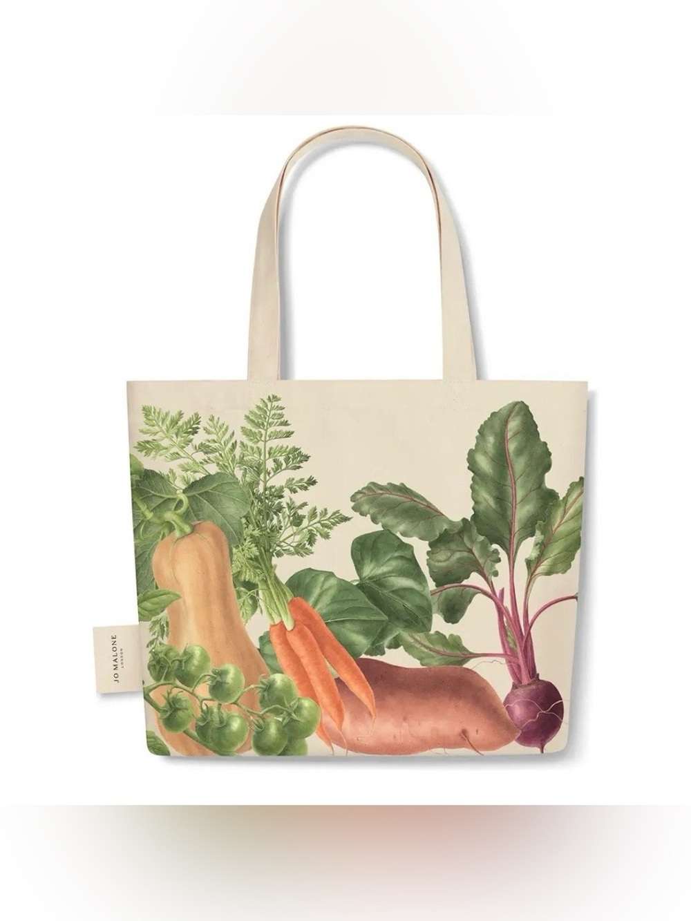New! Exclusive Jo Malone Veggies Collection Tote Scarlet Carrot Beetroot